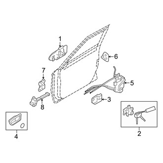Kia OE - Front Door - Lock & Hardware