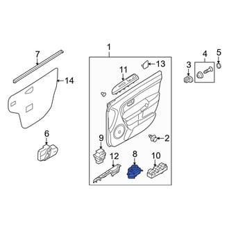 Kia OE - Front Door Mirror Switch