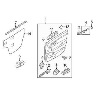 Kia OE - Front Door - Interior Trim