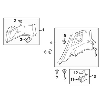 Kia OE - Quarter Panel - Interior Trim
