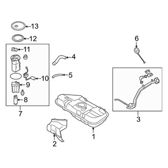 Kia OE - Fuel System Components