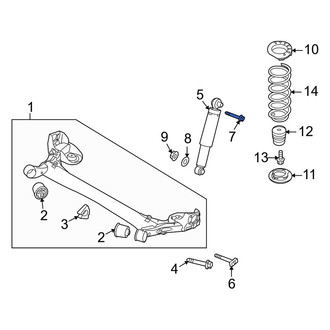 Kia OE - Upper Suspension Shock Absorber Bolt