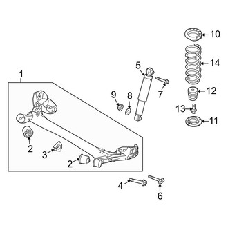 Kia OE - Rear Suspension - Suspension Components