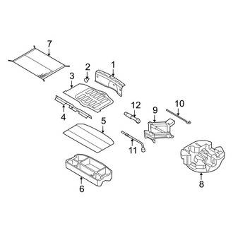 Kia OE - Rear Body & Floor - Interior Trim