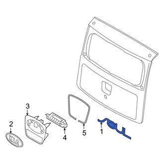 Kia OE - Rear Hatch Emblem