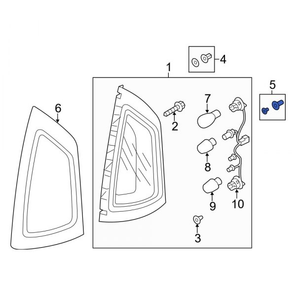 Tail Light Grommet