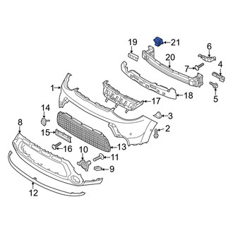 Kia OE - Front Ambient Air Temperature Sensor