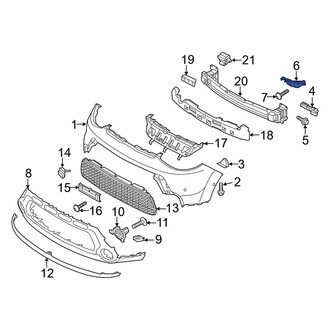Kia OE - Right Inner Bumper Cover Bracket