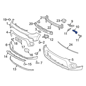 Kia OE - Left Outer Bumper Cover Bracket