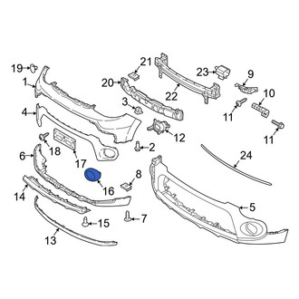 Kia OE - Front Left Fog Light Trim