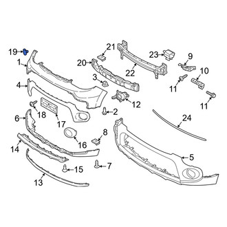 Kia OE - Front Tow Eye Cap