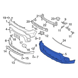 Kia OE - Front Lower Bumper Cover