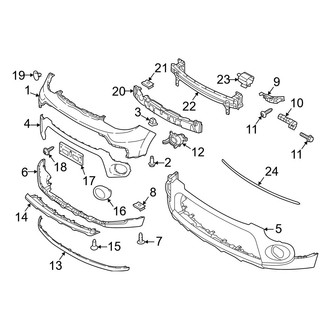 Kia OE - Front Bumper - Bumper & Components