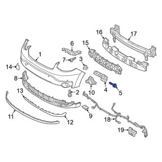 Kia OE - Right Inner Headlight Mounting Bolt