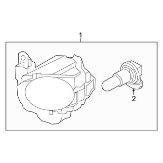 Kia OE - Front Lamps - Fog Lamps (Base / ! / +)
