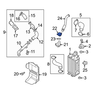 Kia OE - Turbocharger Boost Pressure Relief Valve