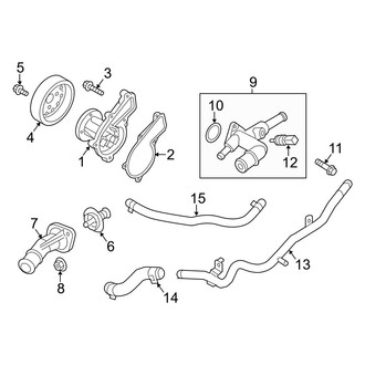 Kia OE - Cooling - Water Pump (+)
