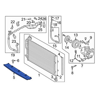 Kia OE - Lower Radiator Support Air Deflector