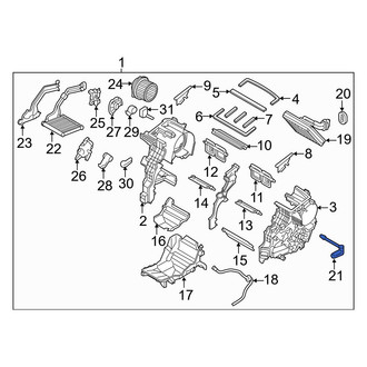 Kia OE - A/C Evaporator Temperature Sensor