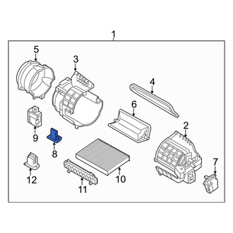 Kia OE - HVAC Blower Motor Resistor