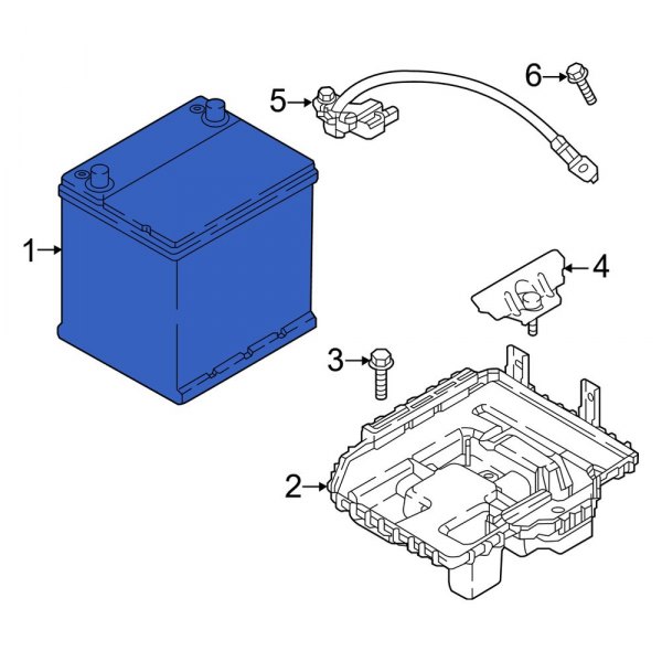 Kia OE 3711029200 - Vehicle Battery