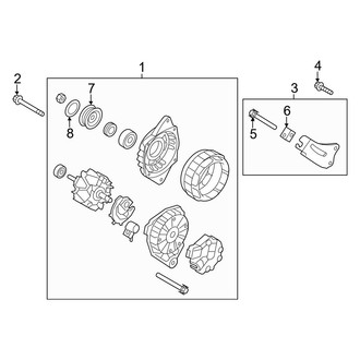 Kia OE - Electrical - Alternator (! / +)