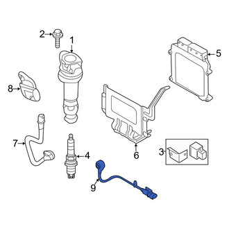 Kia OE - Ignition Knock (Detonation) Sensor
