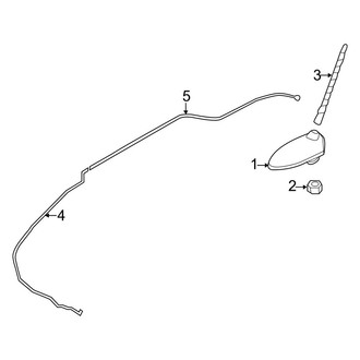Kia OE - Electrical - Antenna (Base / ! / +)
