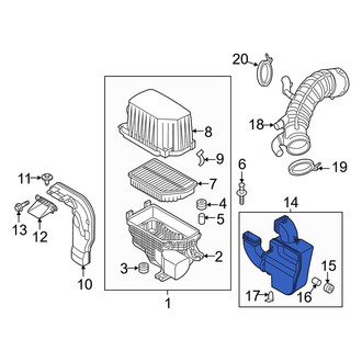 Kia OE - Engine Air Intake Resonator