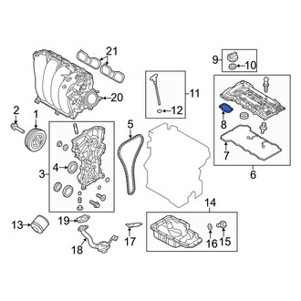 Kia OE - Engine Valve Cover Washer Seal