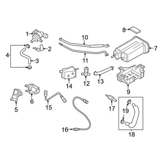 Kia OE - Emission System - Emission Components (Gas)