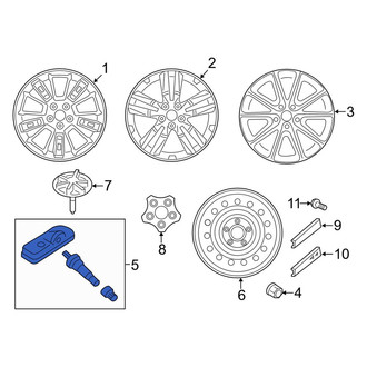Kia OE - Tire Pressure Monitoring System (TPMS) Sensor