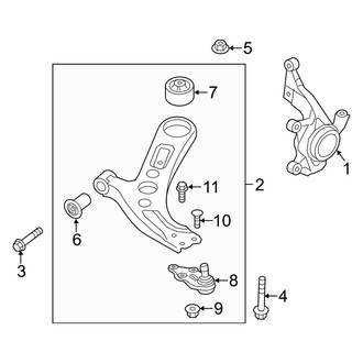 Kia OE - Front Suspension - Suspension Components