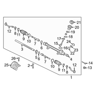 Kia OE - Steering Gear & Linkage