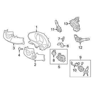 Kia OE - Steering Column - Shroud, Switches & Levers