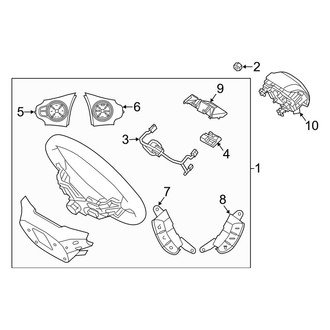 Kia OE - Steering Wheel & Trim (Base / ! / +)