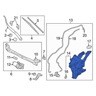 Kia OE - Washer Fluid Reservoir