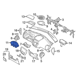 Kia OE - Instrument Cluster Bezel