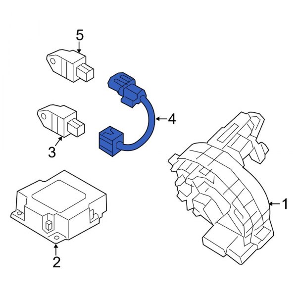 Air Bag Wiring Harness