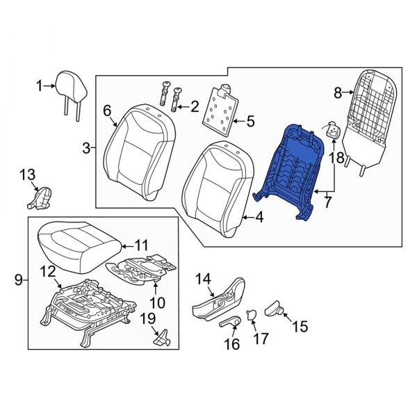 Seat Back Frame