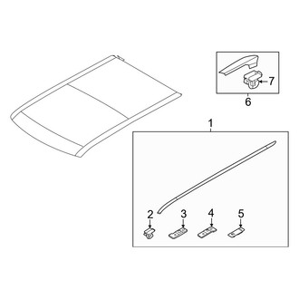 Kia OE - Roof - Exterior Trim (Base / ! / +)