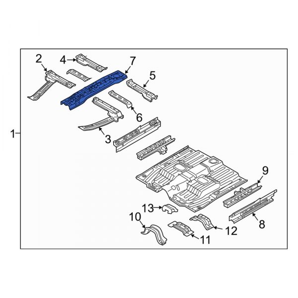 Floor Pan Reinforcement