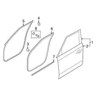 Kia OE - Front Door - Door & Components