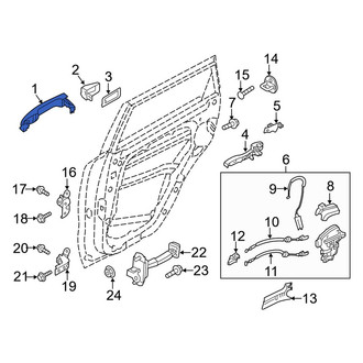 Kia OE - Front Outer Exterior Door Handle