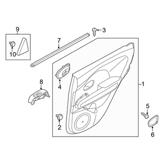 Kia OE - Rear Door - Interior Trim (Base / + / E)