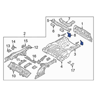 Kia OE - Rear Left Floor Extension