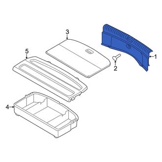Kia OE - Rear Liftgate Trim Scuff Plate
