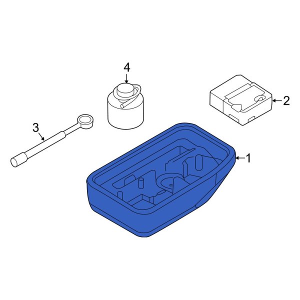 Floor Storage Compartment