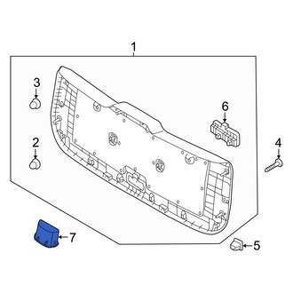 Kia OE - Rear Liftgate Pull Handle