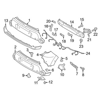Kia OE - Rear Bumper - Bumper & Components